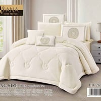 لحاف نفرين ٨ قطع • كنك سايز ٢٣٠×٢٦٠ • انكلاند هوم