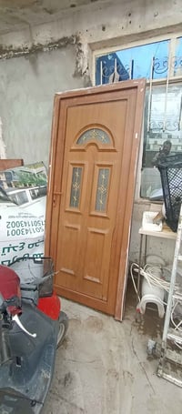 باب بلاستيك • باب حديد • دولاب حديد بابين