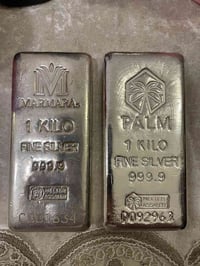 متوفر فضة بلم الاماراتي 999.9 ومتوفر فضة مرمرة التركي 999.9 مع شهادة ا...