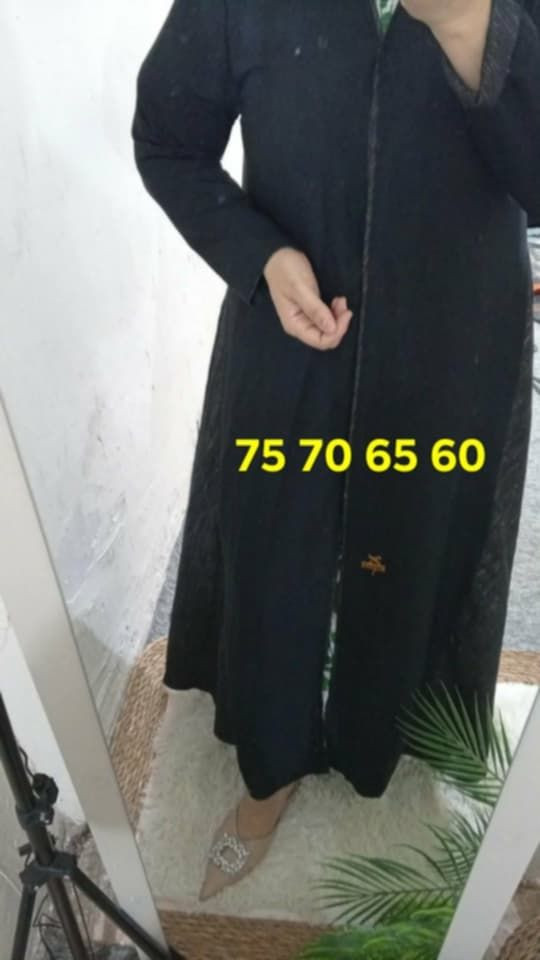 مرحبا بنات وصلتني بضاعة جديدة
بالة
العبايات والبشتات ب٦
دشاديش ب٥
شلحات ب٣
توصيل موجود


**إذا كنت صاحب هذا الإعلان وتريد حذفه لأي سبب، رجاءا أرسل رسالة إلى الدعم الفني**