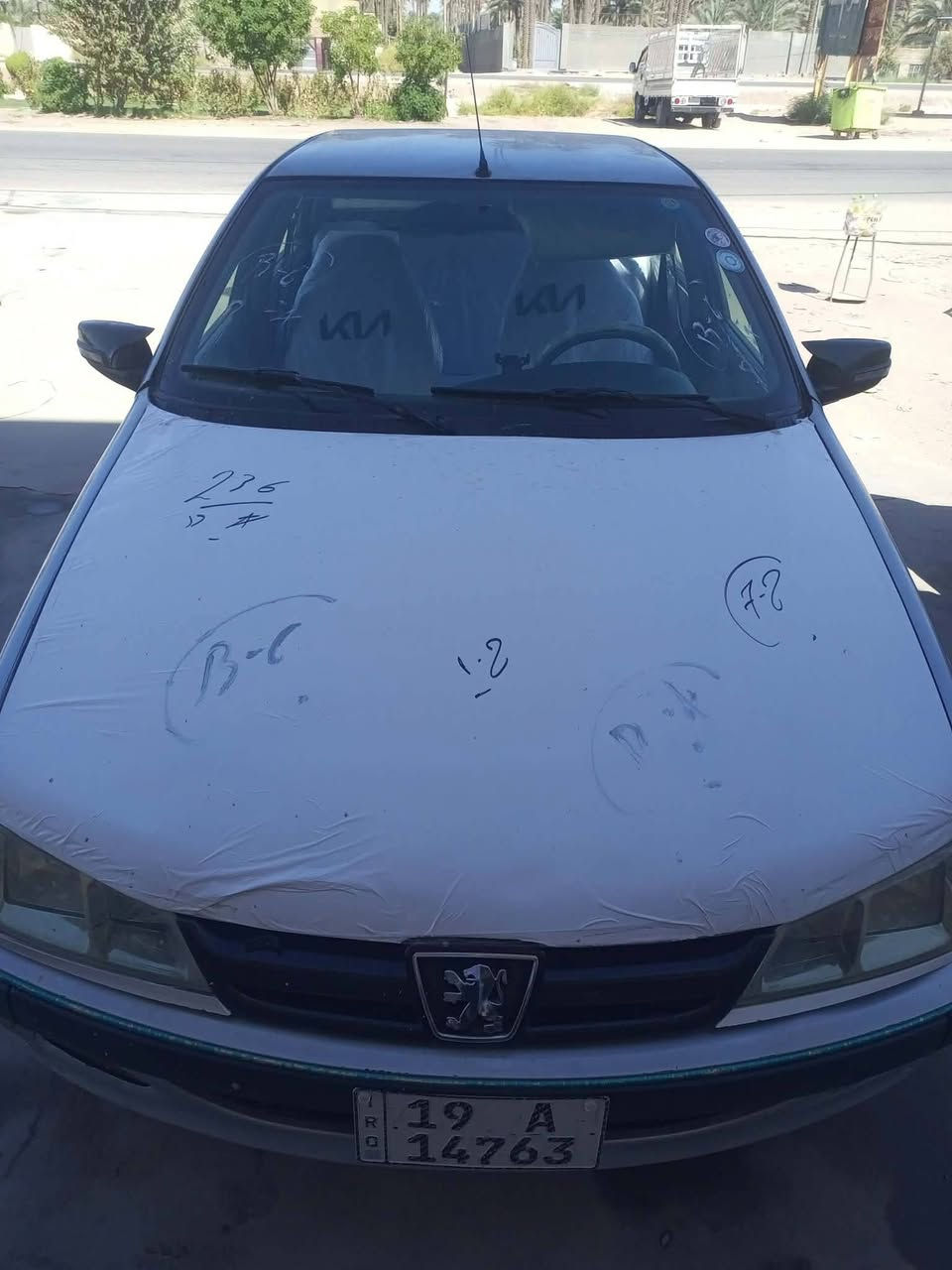 للبيع بيجو بارص ٢٠١٢ رقم كربلاء انكليزي بأسمي  سنويه لل ٢٨ بيه تبديل بنيد تخم تاير جديد مكينه كير حداديه خير من الله 
مكاني بابل المسيب السعر ٣٥ وبيه مجال للاستفسار اكثر الاتصال ***********
