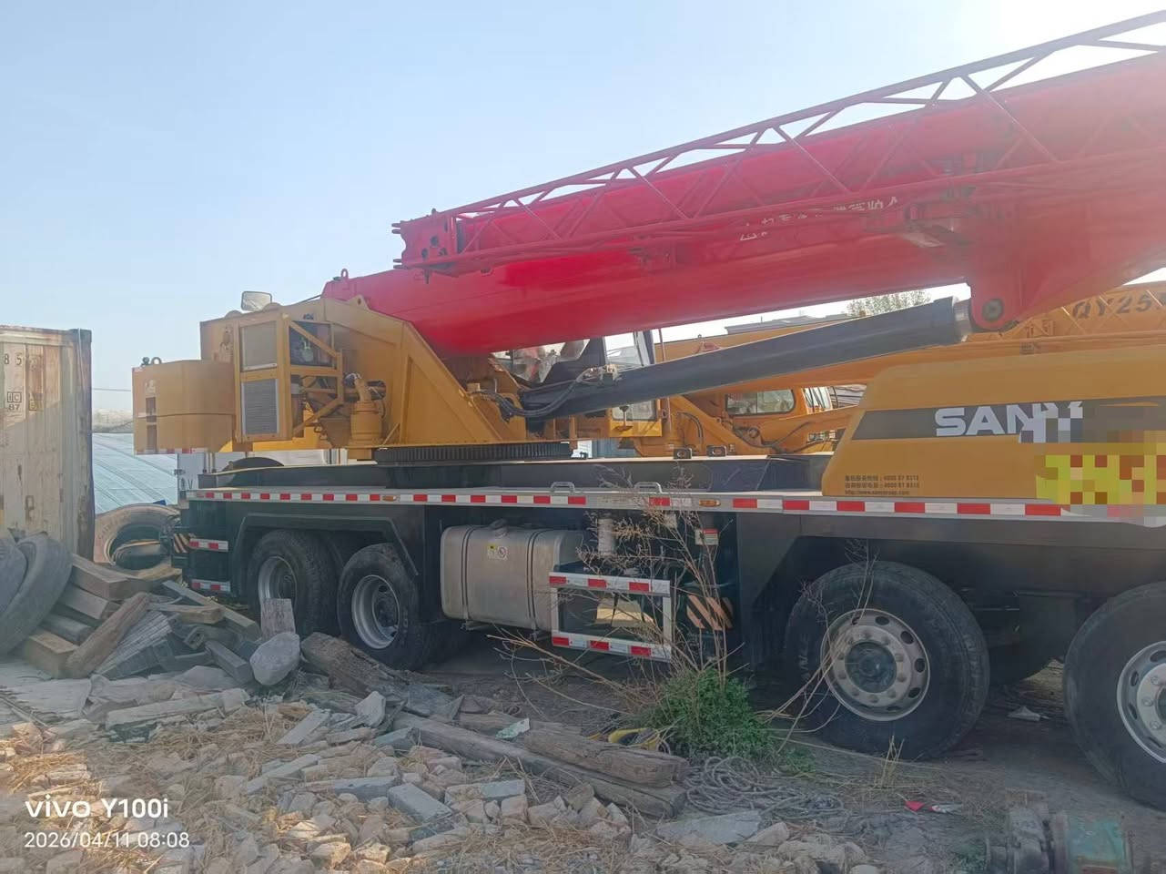 2022Y SANY 500E5
45.5m main boom
10.5ton counter weight


**إذا كنت صاحب هذا الإعلان وتريد حذفه لأي سبب، رجاءا أرسل رسالة إلى الدعم الفني**