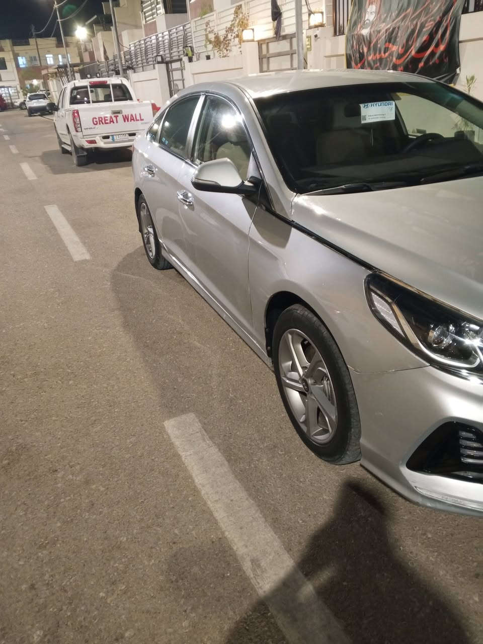 السلام عليكم سوناته موديل2018خليجي مكينه 2400 مري شفط حساس خلفي اصل شاشه وكامره بلادي تبريد خلفي شاشه اعطال ماشيه 166 السياره مكفوله من الضربه بيهه صبغ قطع ابيع حزام السعر 133 وبيهه مجال ***********المكان النجف
