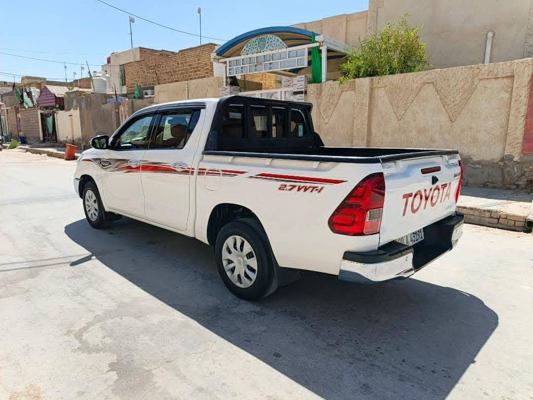 سلام عليكم للبيع تيوتا هايلوكس موديل 2024 ساز باب اول كير عادي فول مواصفات بنيد جكات باب بدي جكات تجوه بين لكشنات رقم واسط سنويه 2029 تحويل ثاني يوم مكفول كفاله عامه كير ومحرك مكفول وحداديه وتخم تاير جديده ماشيه 119 الف سعر 235 وبيه مجال حك جيه مكان سياره ذي قار قلعه سكر الاستفسار نتصال عله الرقم ***********
