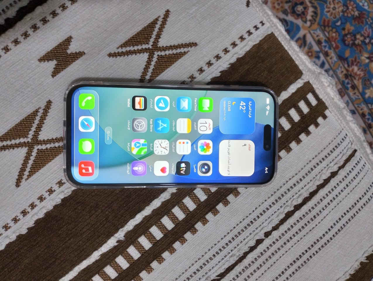 السلام عليكم ايفون 17 برو ماكس شرق اوسط مبدله بي بس كامرات ذاكره 512 رام 32 بطاريه 100 نظام aues السعر 500 وبي مجال بغداد المشتل رقم الهاتف ***********
