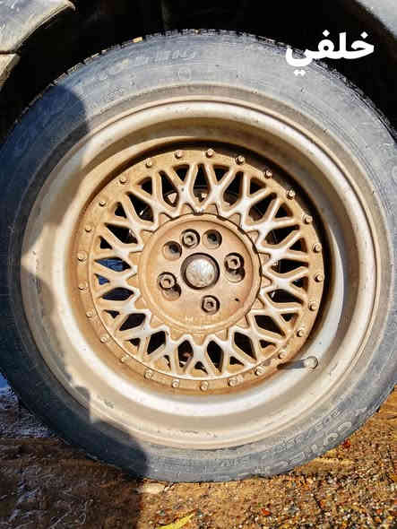 السلام عليكم طخم ويل BBS تو سايز حاويه بدون كبات تيرات جديد مكان موصل  ***********
