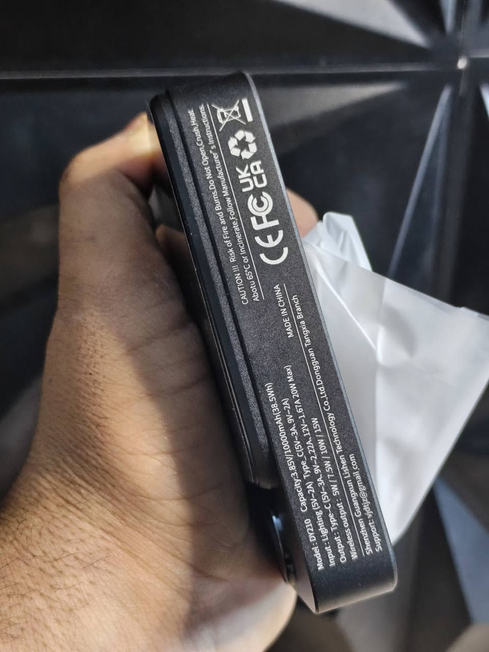 باور راقي سحن لاسلكي و منفذ تايبسي 
يدعم الشحن السريع سعره 20 الف


**إذا كنت صاحب هذا الإعلان وتريد حذفه لأي سبب، رجاءا أرسل رسالة إلى الدعم الفني**