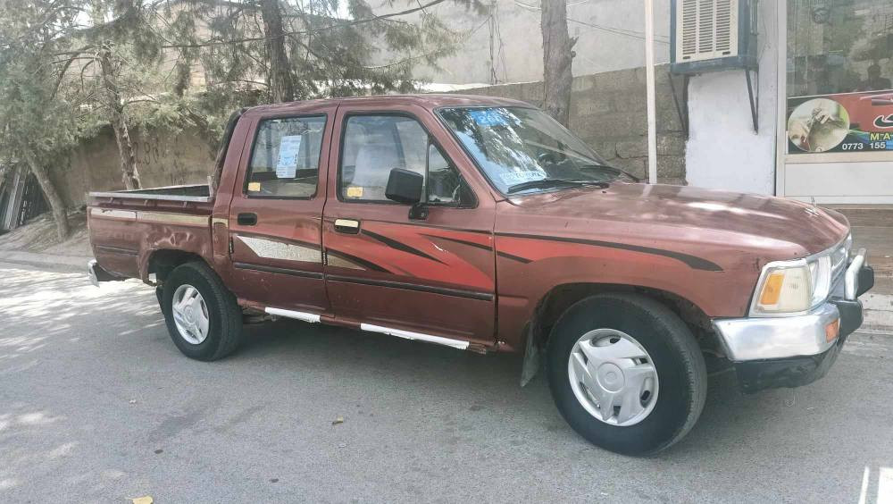 بەناوی خوای گەورە 
توێتا یابانی ئەسڵی 
ئاڕم پلاستیک سلێمانی مۆدێلی ٩٢
بەشەرتی گێڕو مەکینەو ئەکسلی 
ماڵی بارو کەسابەتی سعری خوار بازاڕ 
شوێن پیرەمەگرون
*********** السليمانية, العراق
