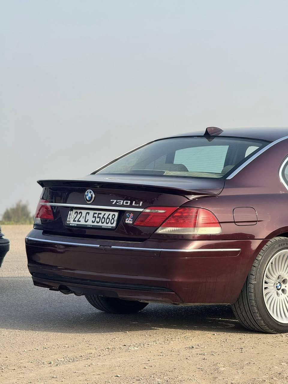 السلام عليكم شباب 

باخره 730Li للبيع موديل 2008 اللون عنابي وارد خليجي صبغ فقط دعاميات وبارد عكس السايق موضح بلصور بعده عله وضعه رقم اربيل مميز بسمي تحويل ثاني يوم سنويه لل2030 كير محرك خير من الله منضومه تبريد كامله داينمو وباتري كله جديد كامله الاخر شيء رايده ب130 وبيها مجال شيء بسيط مكاني بغداد الشعب وهذا رقمي *********** تحياتي للجميع
