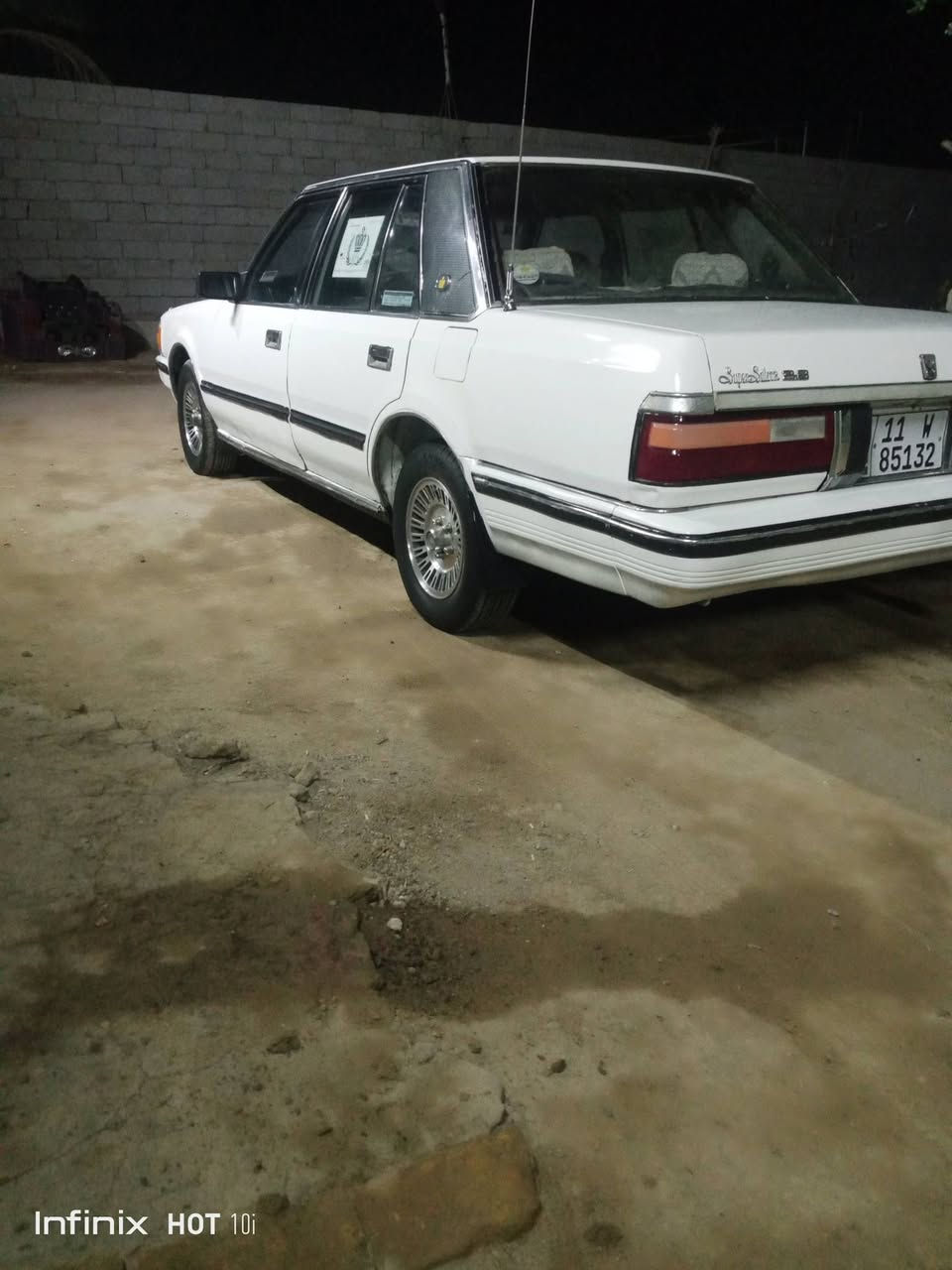 سلام عليكم سوبر 85سيارة جاهزة
رقم بغداد نكليزي بسمي  مكينة وكير ثنين ونص 
مكان  ناصرية رقم ***********. سعر 40
وبيهة مجال
