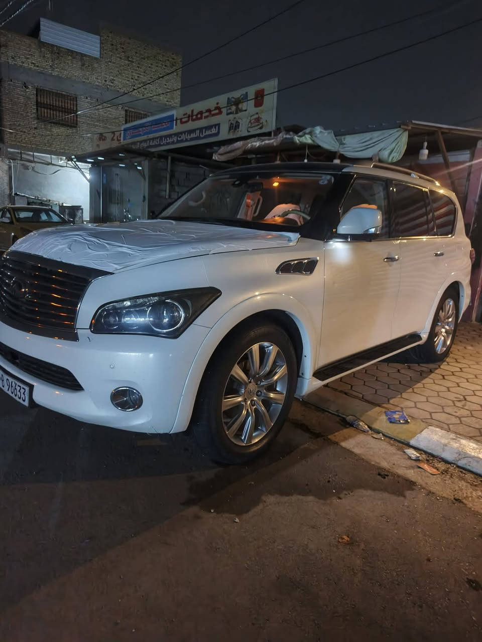 السلام عليكم للبيع أو مراوس نيسان انفنتي باترول ( سيف العرب) 
السيارة موديل 11 خليجية كفالة عامة رقم أربيل مميز  تحويل أو وكالة 
السيارة فول مواصفات 
جاهزة على آخر شي فقط مكينتها بيها راجز واكف 
اني ابيع مكينة حتى لا اتعبك واتعبني
سعر السيارة 130
تفاصيل أكثر ***********.
