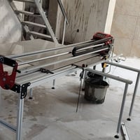 مكينه قطع مرمر بورسلين قطع زوايه 45 درجه مكينه درجه اولى مشتغله غير 4 ...