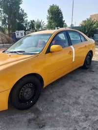 سياره سوناتة موديل 6 خليجي وباسمي وجاهزة مصفرة  ومنظومة غاز جاهزة والس...