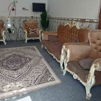 قنفات ملكي • ١٠ مقاعد • ٢ ثلاثيات ٤ كراسي