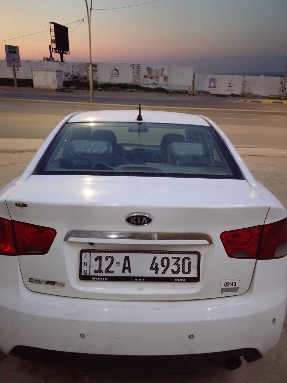 سيراتو 2012 رقم نينوى مسطرة وكالة +تحويل كير محرك شرط
اشارات مرايات

شفتات 

تحكمات ستيرن 

تايرات جدد 

طخم صدر امامي وخلفي جديد 

ضرر قبغ صندوك +جاملغ بدون دواخل ملاحظات بارد 

السعر 102 وبيها مجال

مكانها موصل جسر الثالث 

***********
