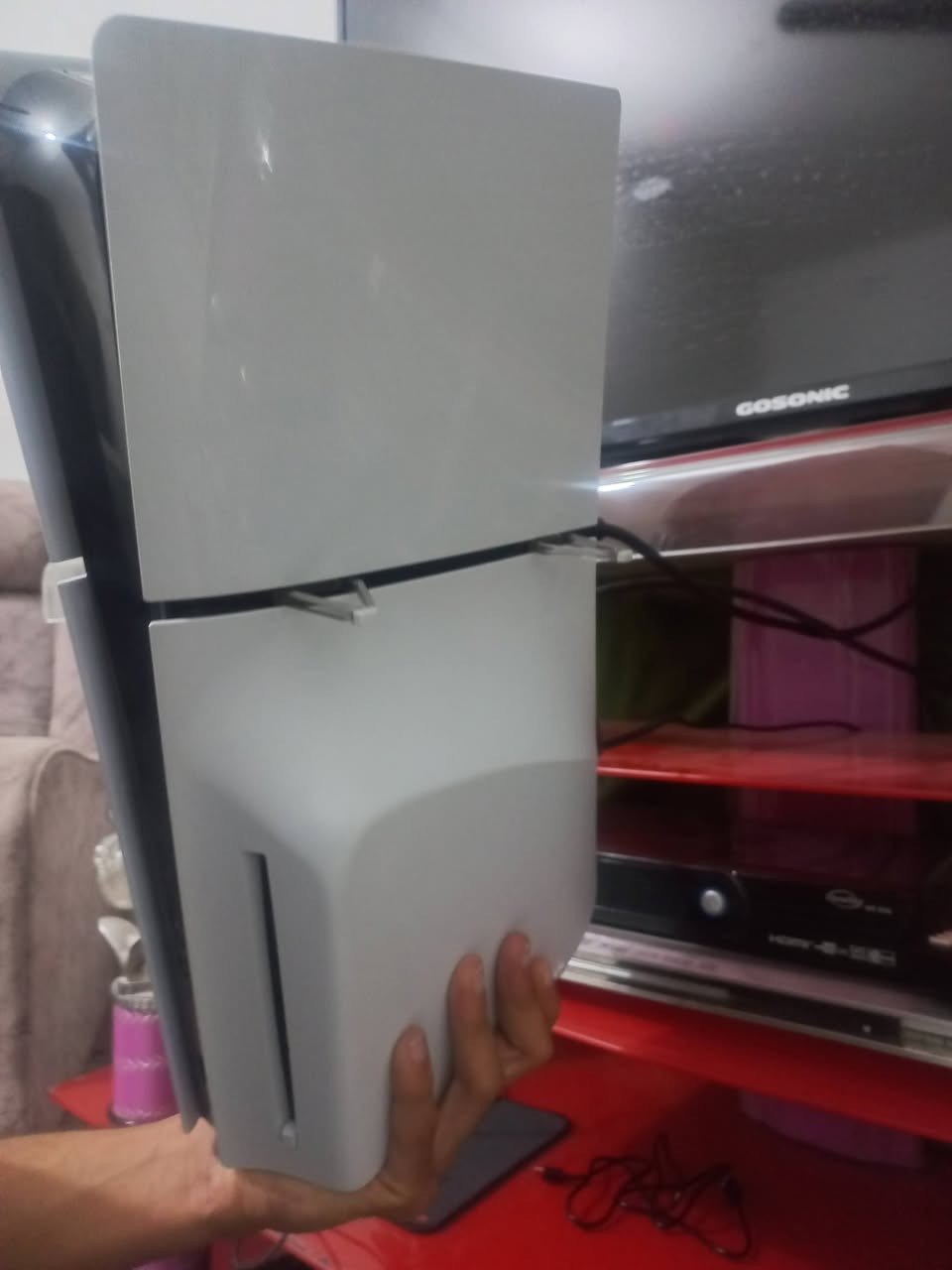 سلام عليكم عندي بلي فايف سلم.  ذكره واحد تيره. مستخدم  اقل الشهر زلغ ما بي  مكفول من اي شي اخذ تحديث محدث عندك يدات بلي فايف. وحده اصليه الي هيه البيضه والثانيه تجاريه  زئد اذه أتريد اسويلك حساب مجاني بي متين لعبه مجانيه سعره. ست ميه وخمسين 650 لا تنسون يده ثانيه. سلم ذكره واحد تيره 
*********** متواجد واتساب
