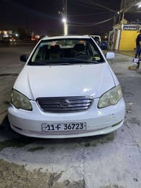 من رخصة الادمن بي واي دي f3  اوتماتيك موديل 2012 بيها طخات بسيطه مابيه...