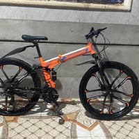 بايسكل كيمو للبيع  بايسكل جديد و نضيف  دبلين هايدروليك عقرب گيرين 7 نم...