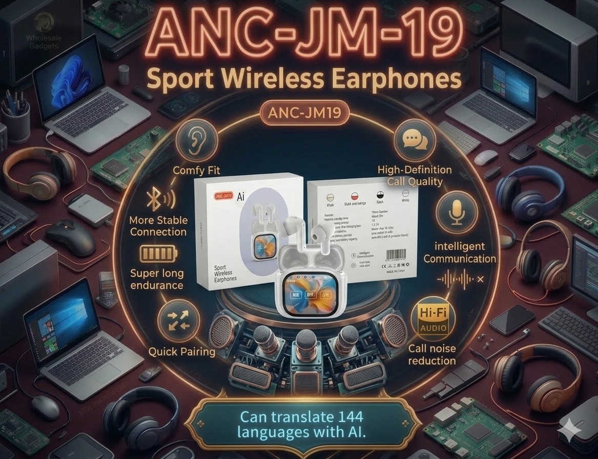 سماعة ANC-JM19 ترجمة اكثر من 144 لغة باستخدام الذكاء الصناعي وعزل خرافي وشاشة لمعرفة كثير من الامور والاجابة على المكالمات وتسجيل المكالمات....كبس شركة....30 الف والتوصيل مجاني.


**إذا كنت صاحب هذا الإعلان وتريد حذفه لأي سبب، رجاءا أرسل رسالة إلى الدعم الفني**