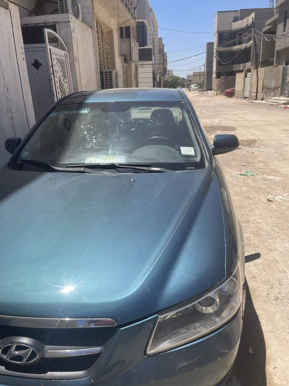 السلام عليكم …
سوناتا 2006 وارد امريكي جاملغ خلفي بيها صبغ احزام
رقم بغداد انكليزي
سته سلندر فتحة سقف 
هزة جديدة تحويل ثاني يوم 
مكانها بغداد قرب الكاظمية 
السعر 75 ورقة 
📞 ***********
