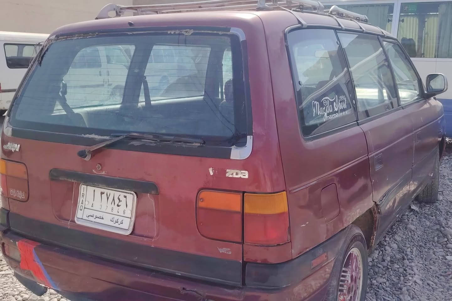 مازدا 7 راكب mpv 91
 رقم كركوك سنوية 2029 
مكينة ونجي 4 سلندر مكان ديالى 
رقم الهاتف للاتصال او واتس اب 
 ***********
