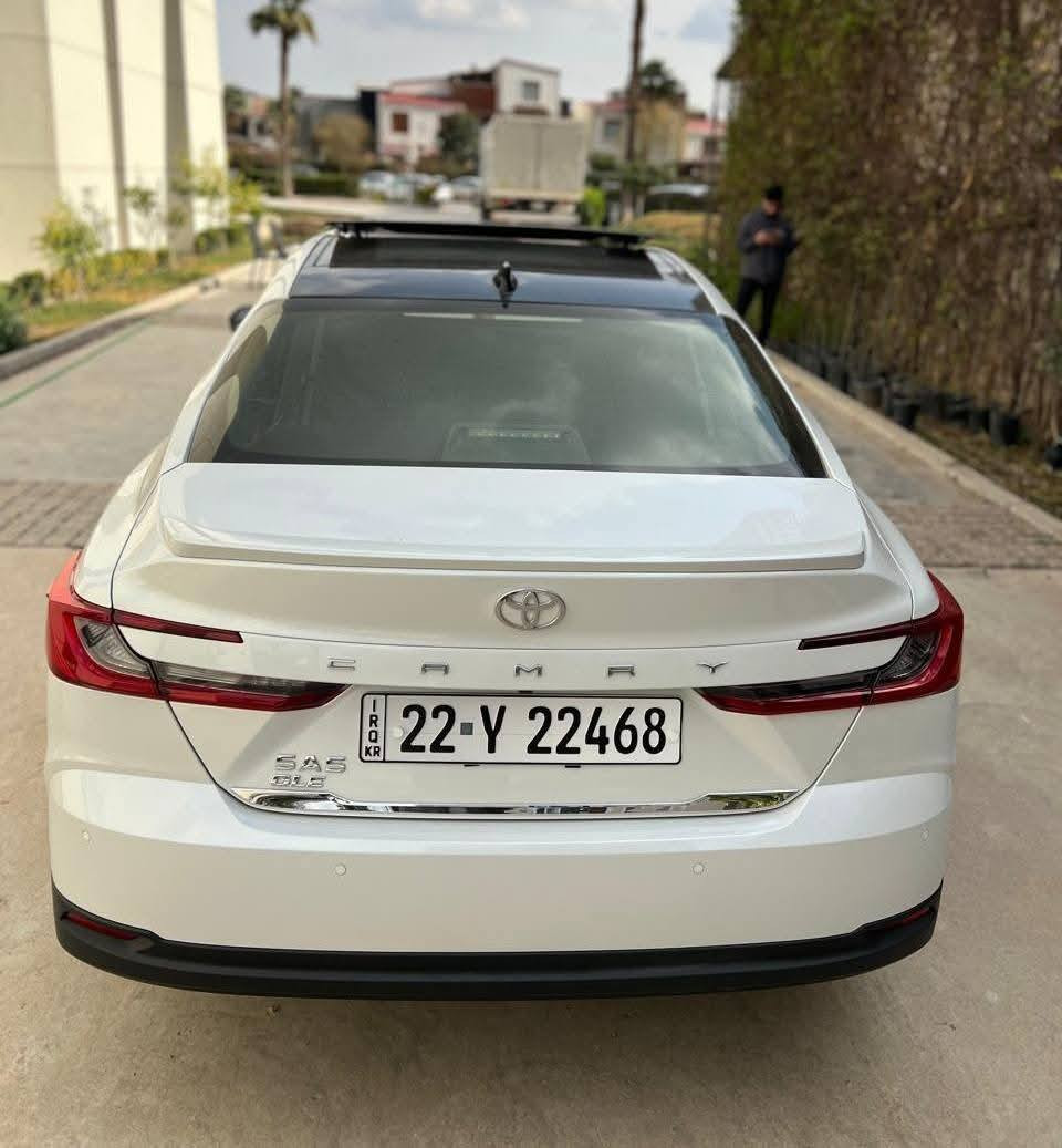 كاميري موديل 2025 شريكة ساز صفر كيلومتر
فول مواصفات GLE فول 1/1 خليجي 
آخر مواصفات محرك 2.5 فقط بانزين 
سقف أسود بيلادي
رقم أربيل
تحويل وكالة بشرط

المواصفات
بانوراما
بصمة تشغيل
رادار أمامي وخلفي
مرايات كهرباء
داخل مشمّي
شاشة كبيرة
كشنات تبريد
وايرلس
تبريد مركزي
نقطة عمياء
نظام مانع التصادم
مساعد الحفاظ على المسار
تحديد سرعة (كروز)
أنوار LED أمامية وخلفية
دخول ذكي بدون مفتاح
كاميرا خلفية
تحكم ستيرن

رقم صاحب السيارة
***********
