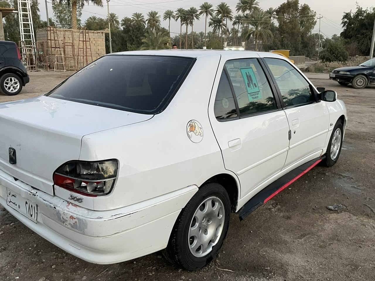 سلام عليكم سياره بيجو للبيع 306رقم بابل موديل 2002محرك وكير شرط  مطلوبه مصرف صاحب سياره موجود  نقص بس سكن وبك لايت مكان سياره بابل  سعر٢٢ مجال  تفاصيل الاتصال برقم الهاتف  ‭٠٧٧٦ ٣٨٥ ٥٧٦٩
