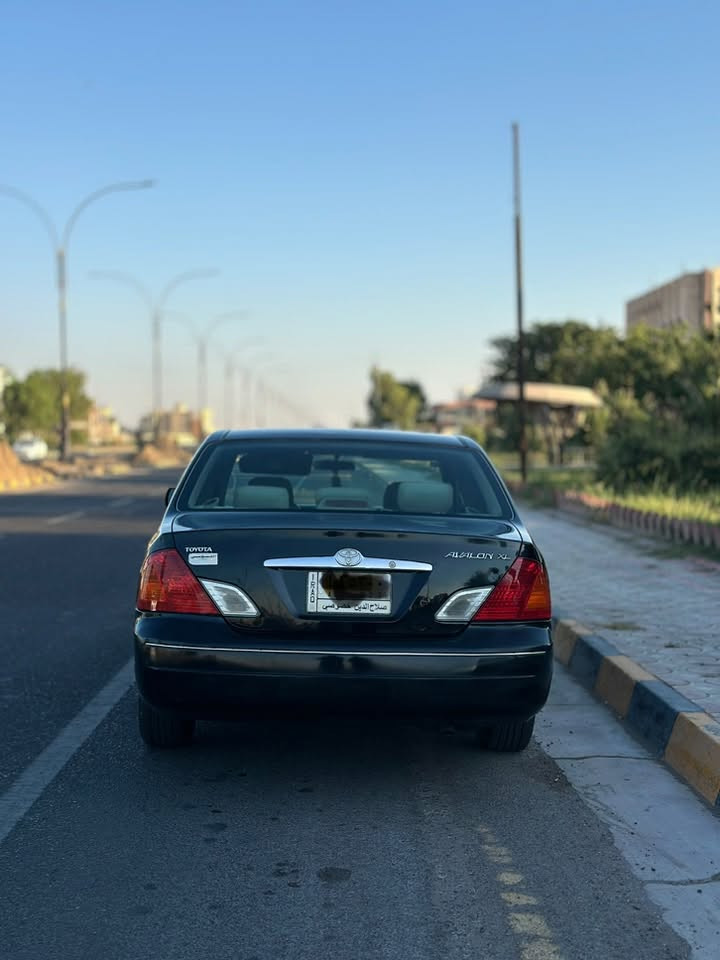 تويوتا افلون موديل 2001 وارد أمريكي
رقم صلاح الدين 
محرك 6 سلندر 3000 
مو اصفات XL
تخم تاير جديد بيها صبغ قطعه ونص والباقي كفاله 
كير محرك بحاله جيده 
السياره نظيفه جداً 
رقم الهاتف ***********
مكان السياره تكريت
