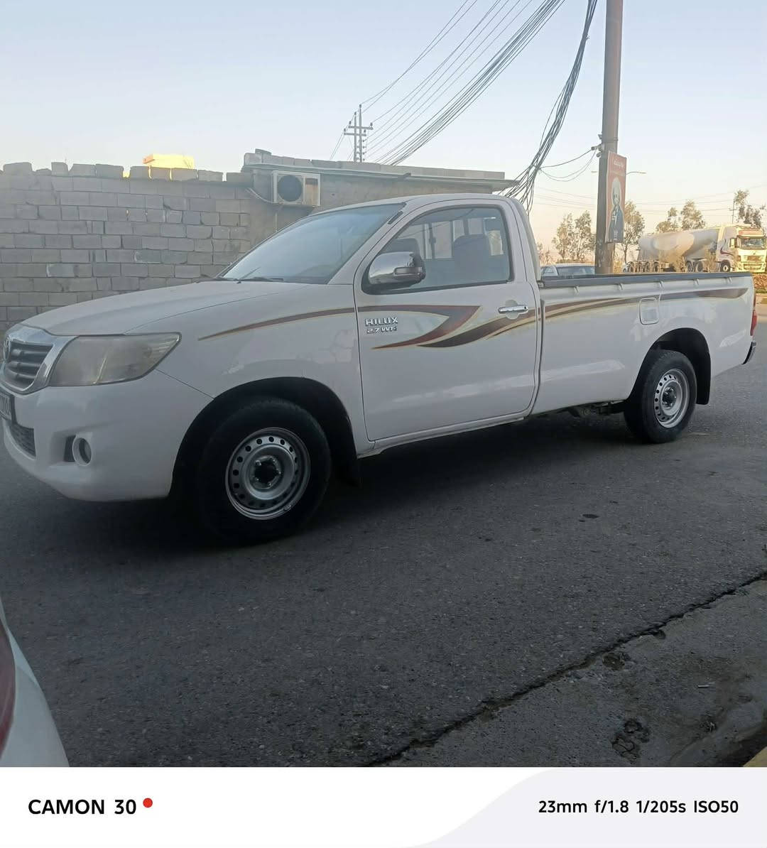 تۆیۆتا هایلۆکس مۆدێل 2014 شەریکەی جیهان
مەکینەی نەکراوەتەوە بەشەرت

بێ بۆیاخ تەنها یەک پەڵە ساردی هەیە

سەنەوی رەقەم تازەیە بەناو خۆمەوەیە

تەقەو رەقەو دینار مسرف نییە

سعر 173 $ ورقە مجال کەم 

***********
