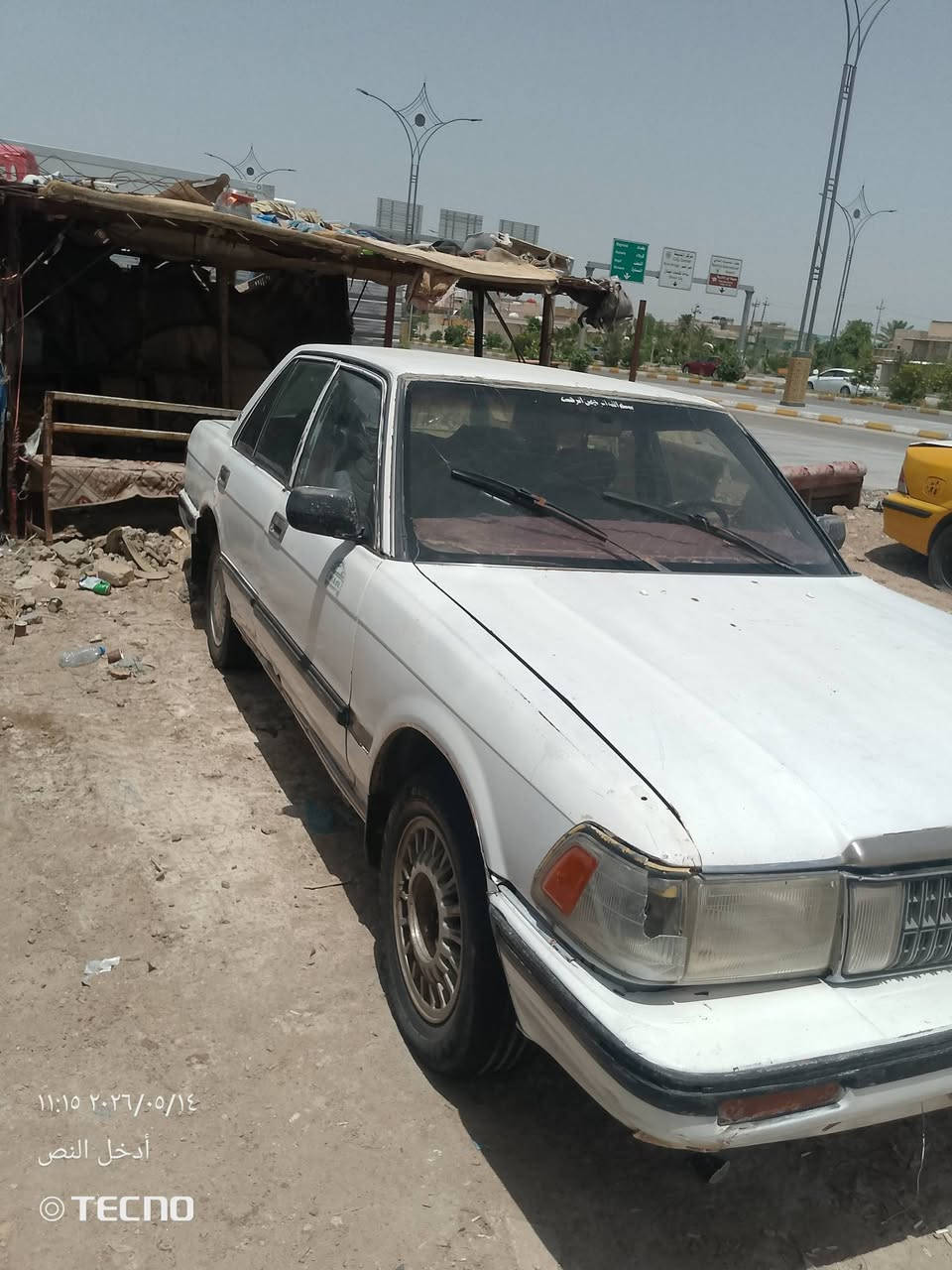 السلام عليكم 

سياره للبيع  تويوتا سيدان تكم  ايسر بلاد1992 السياره ما مصبوغه و ما مضروبه و ما بيهه كص  مكفوله من الدعاميه للدعاميه رقم الماني سنويه كارتونيه كير ومكينه 2.5 ديلكو 
نظيفه  العنوان ناصريه مركز  ‏‪***********‬‏

