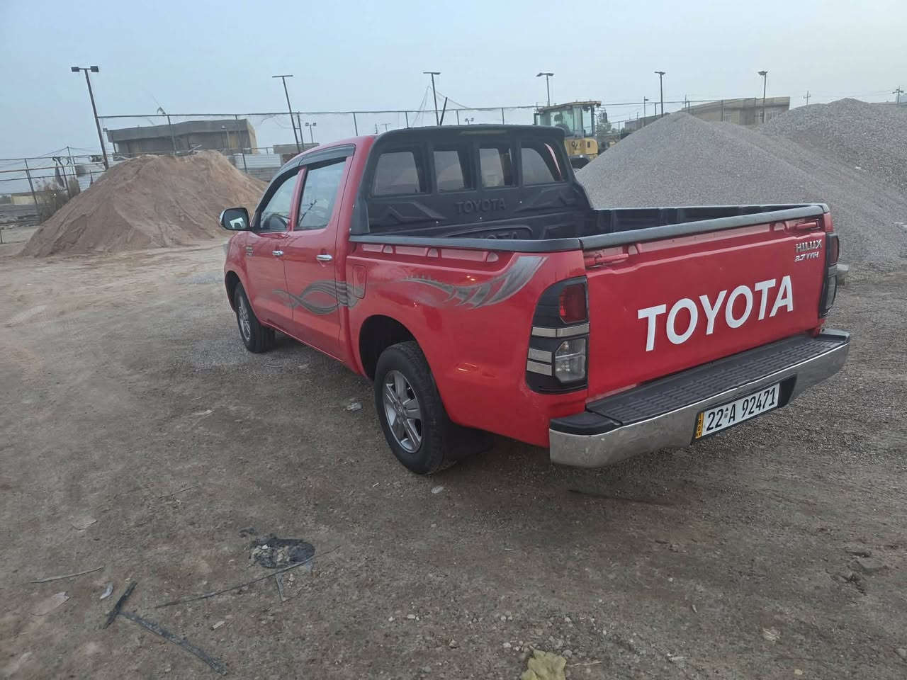 سلام عليكم تيوتا ١٣ شاصي ١٢ كفاله عامه من كلشي رقم شمالي اربيل وكالته وياها كير عادي سيارة جديده بمعنا لكلمه ترهم مراوس حسب لقناعه سعر ١٨٢ورقه وبيها مجال مكان سياره ناصريه قلعه سكر للستفسار اتصال على رقم ***********او***********
