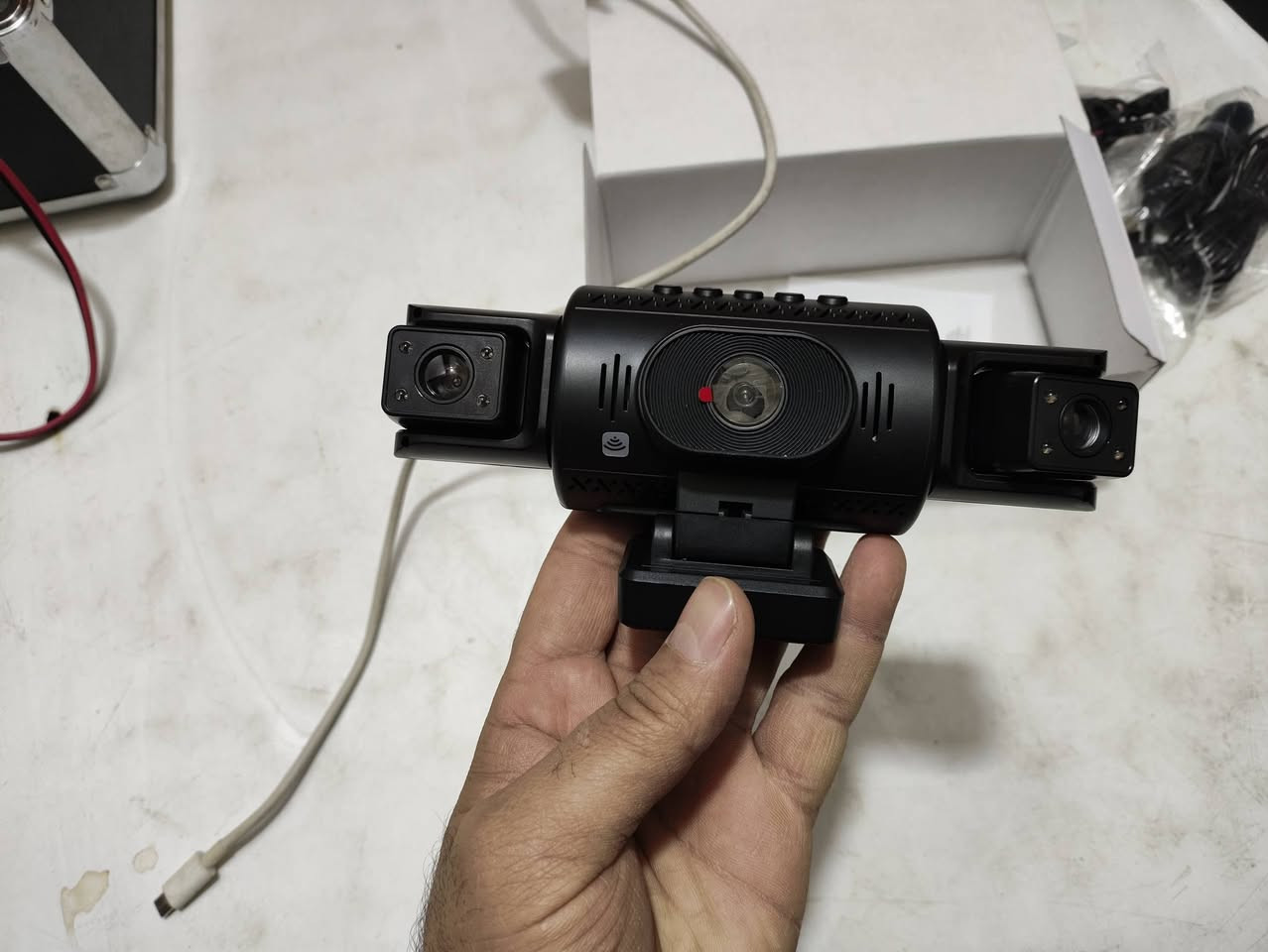 داش كم وايفاي اربع كامرات ب35الف فقط أهلا وسهلا اخويه الغالي للحجز من امزون المعتصم يرجى ارسال رساله على وات ساب رقم الهاتف *********** 
توصيل لكل المحافظات 5الف فقط
