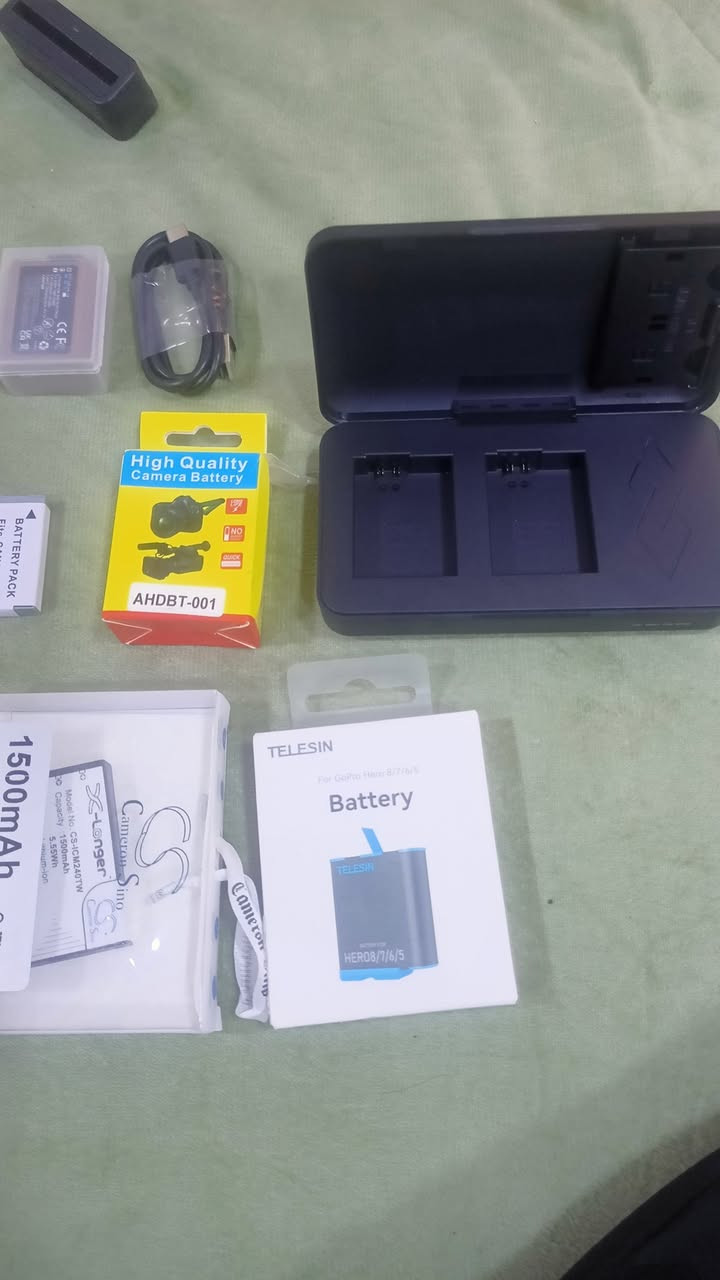 بطاريات وشاحنات مال كامرات للبيع 
السعر 15 الف 
متوفر توصيل جميع محافظات


**إذا كنت صاحب هذا الإعلان وتريد حذفه لأي سبب، رجاءا أرسل رسالة إلى الدعم الفني**