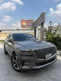 جنيسيس GV80 موديل 2021 للبيع او المراوس رقم اربيل سنويه تضليل لون ذهبي...