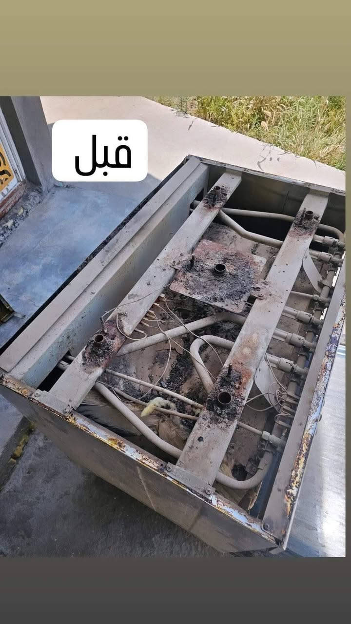 ورشة الاخوين لصيانة كافة انواع الطباخات الغازية السلام عليكم زبائن الكرام🟣  مصلح طباخات انواع  لطباخات صيانه موقعية🌑 طباخكم مسوي ازعاج ريحة غاز🔴 او نارتة ضعيفه يصخم🟣           
ادامه كامله صيانه موعقية يجيكم الكادر للبيت 🌑 تفضلو خاص او واتساب ***********متوفرين 24 ساعة📞
