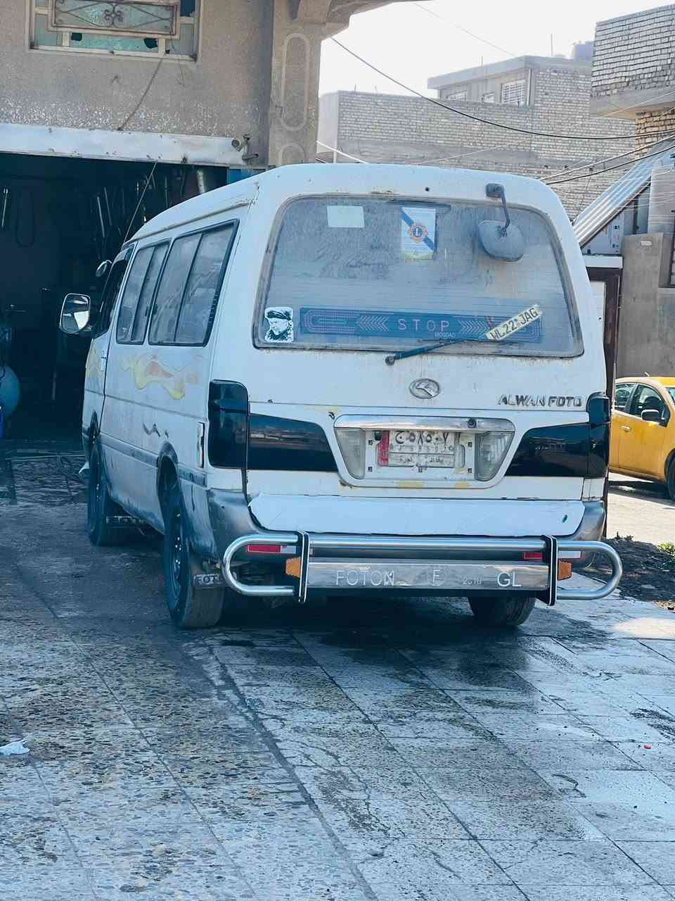 سلام عليكم 
فوتون الوان موديل ٢٠١٥ بلادية مكينة 4yسنوية تفاصيل حدادية جديدة منظومة غاز
باب كهربائي
سفاري ارضية جديدة دوشمة عامة
ابيع موصلية السعر ٤٨ قفل
للستفسار ***********
