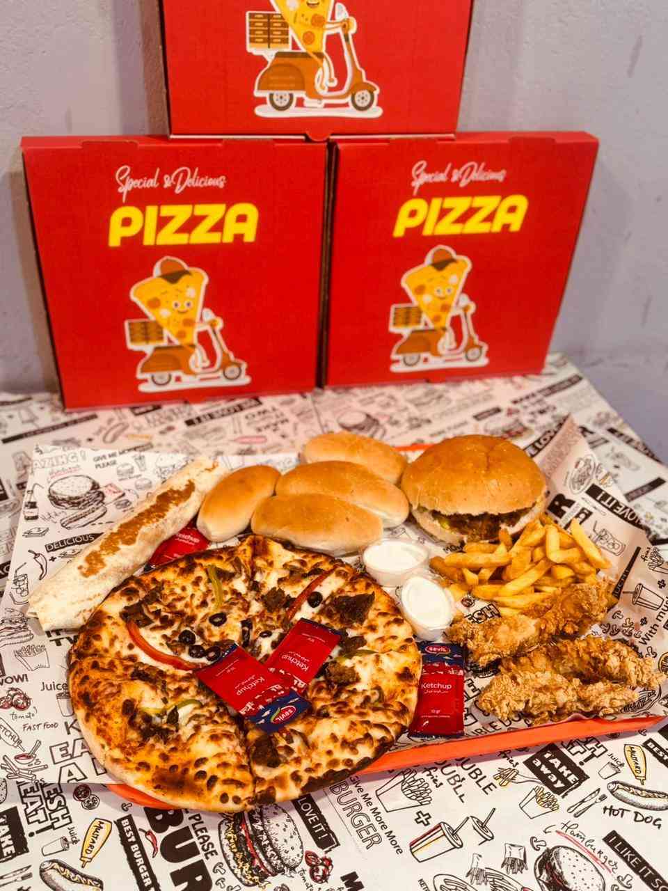 مــتـواجـديـن لأستقبال طلباتكم 
الــى الساعــة2ليلاً 🍔🍕🍗

♦️الــتــوصــيـل مَـــجــانــي داخــل قَـضـاء الــدغـارة🛵
🔷قَــضــاء ســـومـــر الـــف ديـــنـار🛵

📌 قَــضـاء الــدغـارة_ الــصَــوب الصَــغــيـر
            مــقــابــل فـــلــكـة ســـومــر

🔷لـلـطَـلـب مــراســلــة الــبــيـج 📱
              أو الــواتـــســاب📱
    عــلــى الــــرقــم الــتــالـــي:-📞
            ***********☎️
