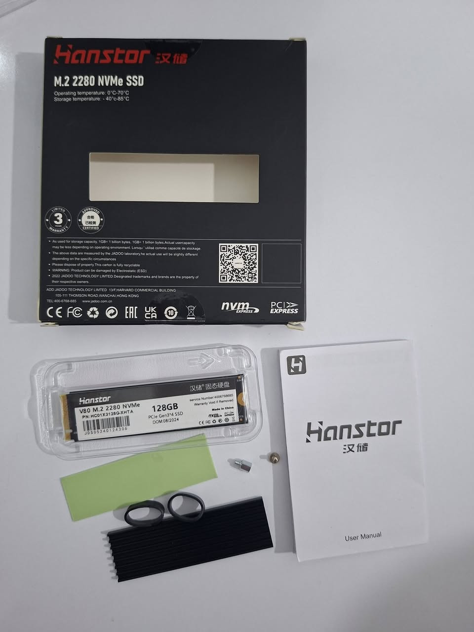 هارد m.2 للبيع جديد 
128g


**إذا كنت صاحب هذا الإعلان وتريد حذفه لأي سبب، رجاءا أرسل رسالة إلى الدعم الفني**