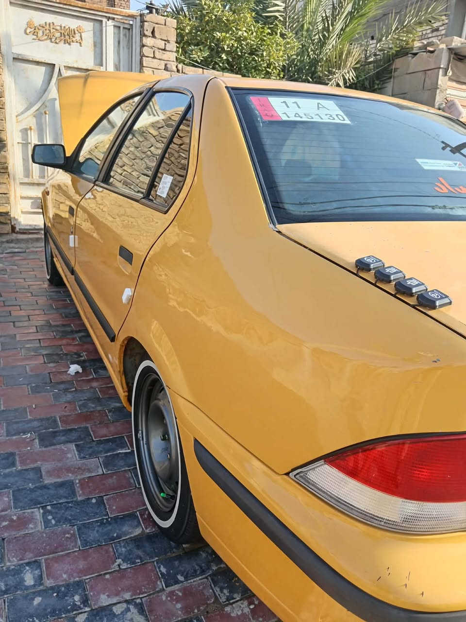 سلام عليكم سمند موديل 11مكفوله مكينه وكير وحداديه وتبريد وتدفئا تخم تاير ابو الخطه سياره سونار مكفوله كفاله عامه شرط سونار ول سونار عندي موجود +حداديه من الطول الطول كله جديد شاشه كهربائيات كله شغاله من الطول الطول مصفره هيئه وغرامات سنويه بسمي جديده 31  بعدني ما مستلم الرقام مكاني ديوانيه قضاء الشاميه السعر 43 بية مجال كلش بصيط مال جية اليحب يتصل ***********
