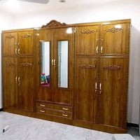 كنتور • كنتور خشب • نجارة عراقية • كنتور ملابس • كنتور نوم • كنتور 2 ب...