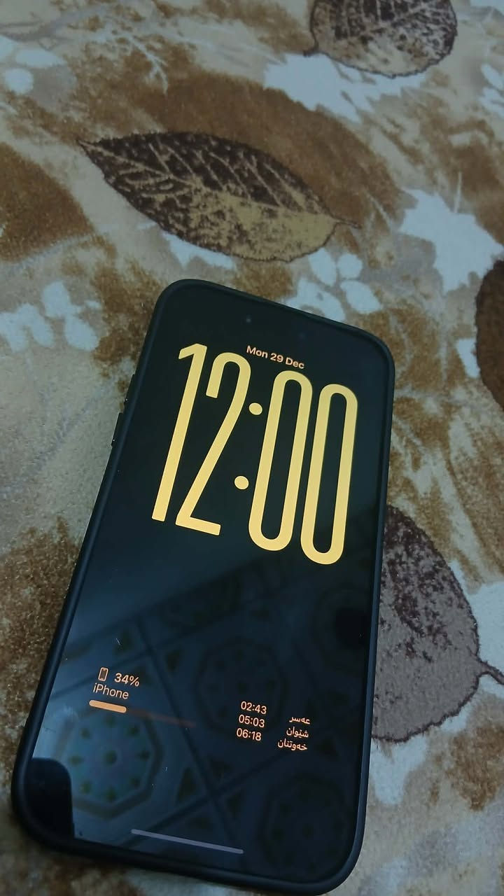 iPhone 14 Pro Max/ baypass
ئایفۆن 14Pro Max

256گیگا😍
پاتری ٨٧بیلادی🥹
بەس شاشەی پەڵەیەکی بچووکی ڕەشی هەیە بە زەمان زیاد ناکا🥰
گۆڕینەوە ئەکەم لەگەل ١٣پڕۆماکس😎
چات بکەن🥰
Whats app👇🏻
***********
Korek👇🏻
***********
