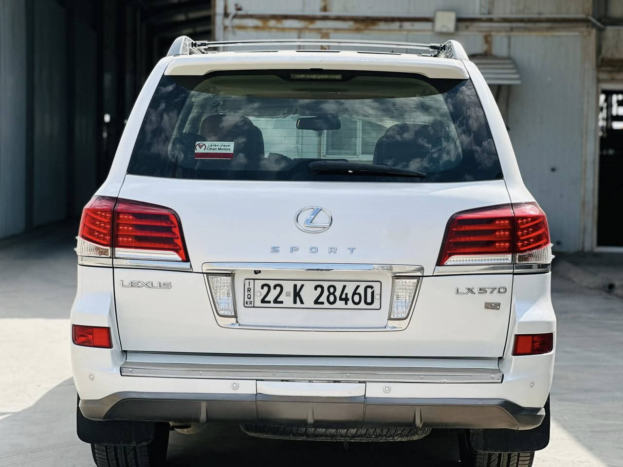 النوع .(LEXUS SPORT)
موديل ٢٠١٢
للبيع أو المراوس 
رقم اربيل الجديد بسمي 
كفالة من عدة البنيد
السياره علها ادامه كامله بل شركه 
الفئة بريم اعلى موصفات 
1_نظام جكات 
2_كامرات امامية وخلفية ومحيطة 
3_ شاشات كشنات  
4_كشنات ذاكرر 
5_داخل احمر  
6_٣انظمة قيادة 
7_محرك V8. 
8_د تدفئه تبريد 
9-ستيرن كهرباء 
11-رادار امام توقف ذاتي 
12-نقط عمياء 
13-تحديد مسار  
14-فور ويل + دبل 
15-ستيرن تدفئه
السعر خاص 
للاستفسار :
***********
***********
