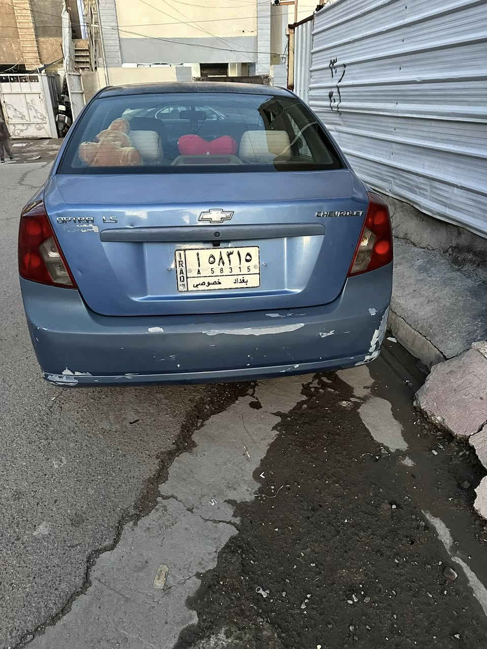 شوفرليت اوبترا 2007السعر 65 ورقة بيهة مجال بسيط للشراي تبريد شغال صدر امامي خلفي وتايرات جديدة السيارة بحالة جيدة جدا 
العنوان البياع شارع الضغط 
الرقم *********** متوفر واتساب
