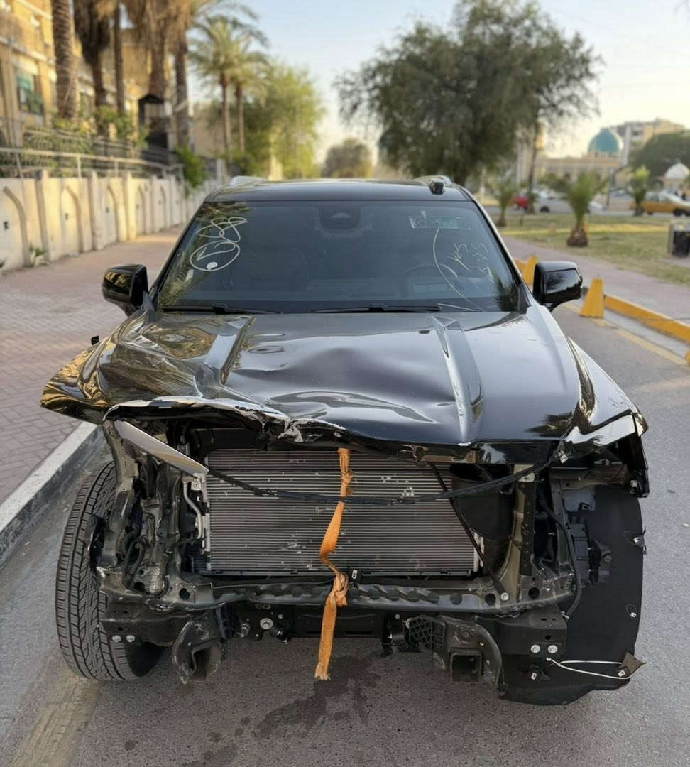 بسعر (430$)  2025 GMC YUKON DENALI
يوكن دينالي بترة 2025 الشكل الجديد فول 1/1 اعلى فئة باليوكن / بانوراما / شاشات خلفية بلاد / 5 كامرات / رادارات / اوتوبارك / نظام اليكسا / داتاشو امامي / سستم صوت بوس /

وصلت بغداد‼️تشتغل وتمشي سيارة خير من الله جديدة حيل
حادث كما موضح بالصور فقط … ✅ جاملغين وبنيد ‼️

الرادار الامامي والكاميرا موجودة مالتها / جاملغ امامي موجود بالصور منزلة / غاز التبريد مالتها البلادي مطاير 👍

تحتاج لايتات ودعامية امامية فقط ‼️واضحة بالصور …

ماشية 6 الف ميل فقط زيرو ‼️
ايرباكات دركة وبردة فقط ✅ 

داخلة بكتاب شهداء سكن بغداد معفي رقم مجاني ✅

سعر السيارة ‼️430$ ‼️430$ ‼️على وضعها ✅

مكاني الاعظمية للاستفسار اتصل ***********
