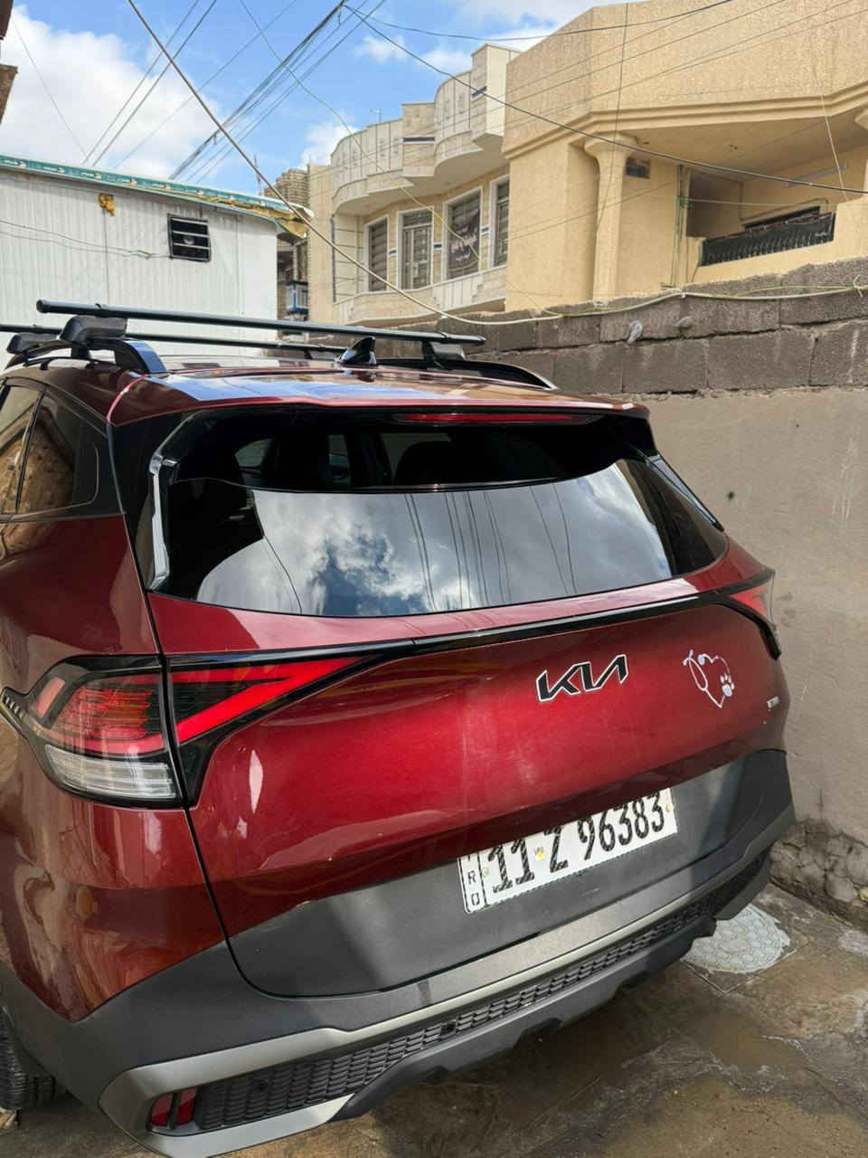 ‏2023 Kia Sportage X Line
كيا سبورتج إكس لأين دخول

موديل 2023  ‌‎
 (4) سلندر محرك 2500       
فول  موصفات    
عداد المسافه:17 ميل 
مواصفاتها :
.بصمة  
 شاشة كبيره لمس
كاميرا دوارة 
رادارات  /رادار جانبي /رادار خلفي
 حساسات خلفي 
خرائط 
 كشنات تدفة‏ 
 كشنات جلد .
 دفع رباعي فور ويل
نزول منحدرات                                                    
كشنات كهرباء
.تبريد قطعتين 
.اوتوهولد .  
ويل كروم 
مسجل ناطق
بلوتوث USB ابل كار بلاي والاندروير . 
 حاجب ليد
.نقطه عمياء
.اشاراة بالمراياة الجانبيه                                     
. فول تحكم ستيرن                                             
. كير أوتو + عادي.                                              
-اوتو بريك.                                                         
. بريك بصمة.                                                      
‏Led .+  زينون
.شحن اللاسلكي                                                            
. ‏داخل اسود جلد 
. نضام قياده اربعة
. مثبت سرعه
. تحديد مسار 
. دمامات صوت  
.لايت بلادي Led +  زينون ‏دبل زينون اصلى . 
. رادار الخطوط البيضاء 
‏.شاشة إلكترونية
 تشغيل عن بعد 
‏-AUTO HOLD
‏Auto start 
مكان السياره بغداد 
مكفولة كفاله عامة حادث فقط تاير ***********
السعر 235 وبيها مجال بسيط
