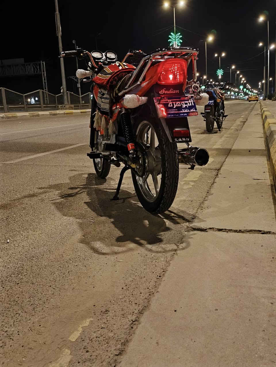 سلام عليكم دراجه البيع موديل 2023 طالعه بل 2025 صارله 6شهر طالعه من المعرض رجاءآ المو شراي ليطب مكاني كربلاء الحولي جديد ***********
