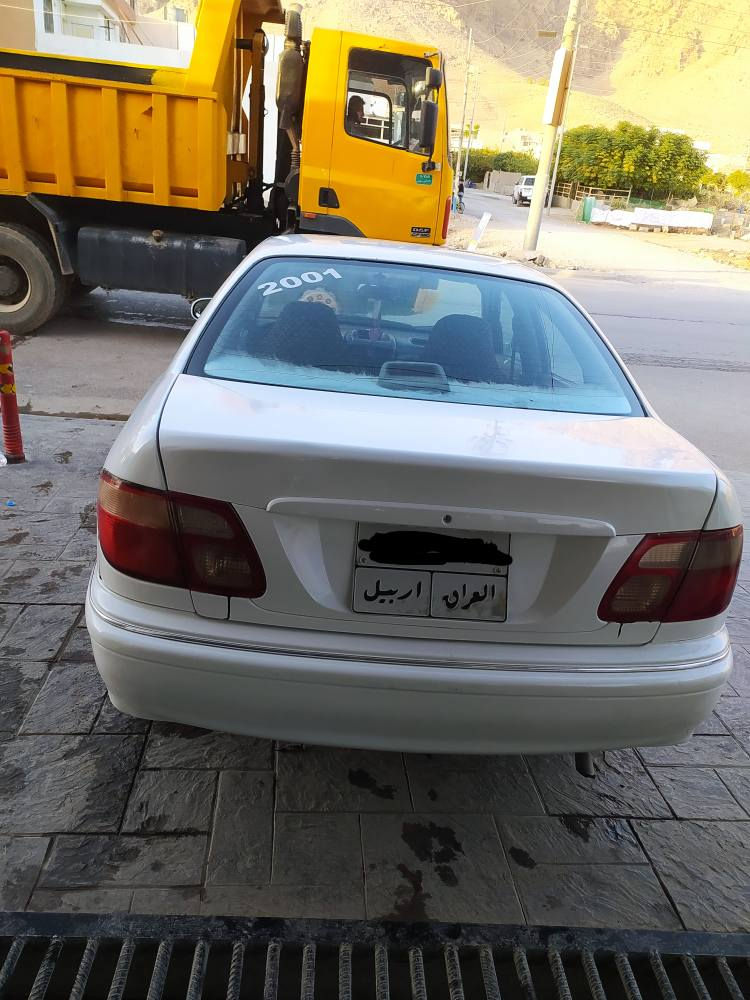 نیسان سەنی یابانی ڕەقەم هەولێر مۆدیل 2001 ڕەقەم و سەنەوی و وەکالەی بەشەرتە گێڕ و مەکینەی بەشەرتە هەموو گیانی بەشەرت ما شاء اللە زۆر جوان پاکە ڕەنگی سلڤەربووە کراوە بەسپی لەسەر سەنەویش کراوە بەسپی بۆ جوانی سبوغ عامە تەنها چەمەلی دواوە لای سەیاقی دوو بست لێدراوی هەیە هەموو شتی بەشەرتە ماڵی فەقیرە 
شوێن ڕانیە ژمارەی خاوەن *********** رانية, السليمانية
