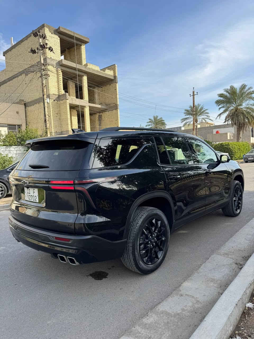 ترافرس 2024 وارد امريكي
#مرقم_بغداد_حره_بأسمي
#السعر_300_ورقه
كامرات اماميه وخلفيه وجانبيه
رادارات امامي وخلفي وبلمري جانبي
#ايبراكات_سليمه
#بجم_كبس
ضرر خلفي باب جنطه تبدل نفس اللون قطعه اصليه
جاملغ خلفي صبغ يعني قطعه وحده صبغ فقط
مكان بغداد
***********
