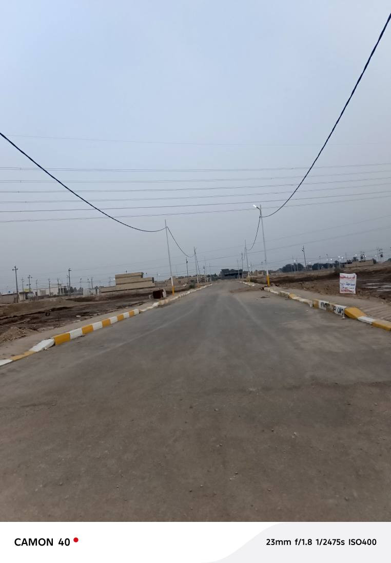 قطعه زراعي 400متر مدفونه عرصات عزيز شريف خلف شقق الزيتون ماء  كهرباء مجاري تبليط اتريد 200ابيع *********** سند 25السعر 40
