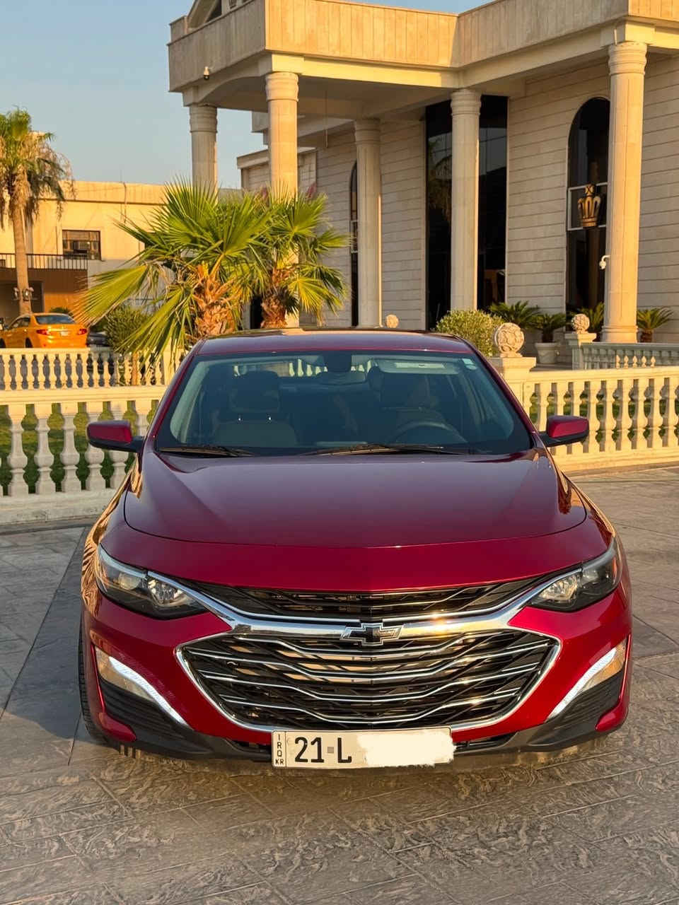 السلام عليكم 
شوفرليت ماليبو للبيع
السعر : 114$ وبيها مجال بسيط 
الموديل : 2021
السيارة بأسمنا وشرط التحويل السنوية سنة الجاية تخلص 
فئة : RS 
ماشية : 42 الف ميل 
حادثها موضح بصور مع أوراق الفحص   
ايرباكات : سليمة

المواصفات : 
دبل بصمة ( سويج )
تشغيل عن بعد
المحرك : 1.5 T
تحديد مسار 
مانع انزلاق
بصمة
كشن كهرباء 
" وباقي المواصفات معروفة "

عنوان السيارة كركوك 
 للاتصال: ***********
